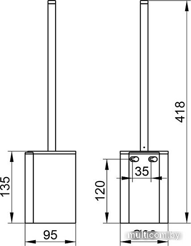 Keuco Plan 14972070100 (нержавеющая сталь)