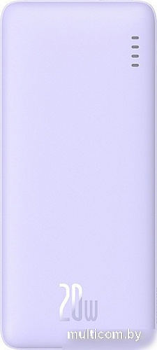 Внешний аккумулятор Baseus Airpow Fast Charge Power Bank 20W 10000mAh (сиреневый)