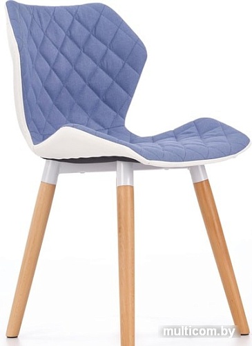 Стул Halmar K277 (светло-синий/белый)