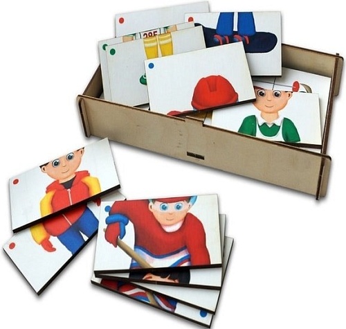 Развивающая игра Paremo Составные картинки. Спорт 3 PE720-132