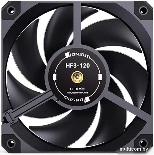 Вентилятор для корпуса Jonsbo HF3-120B (черный)