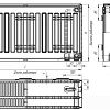 Стальной панельный радиатор Лидея ЛК 30-505 500x500