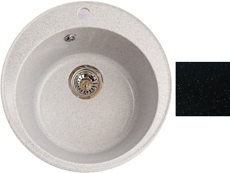 Кухонная мойка Gerhans A05 (оникс)