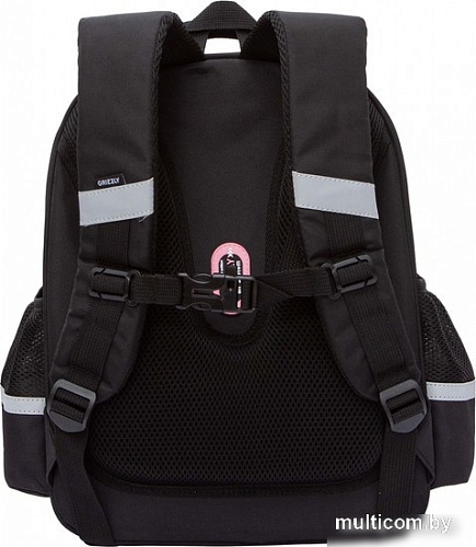 Школьный рюкзак Grizzly RAz-486-8 (черный)