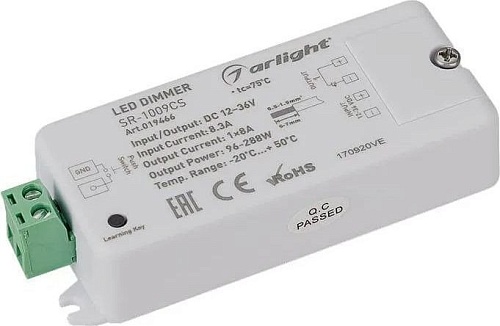 Диммер для одноцветных лент (без RGB) Arlight SR-1009CS 019466