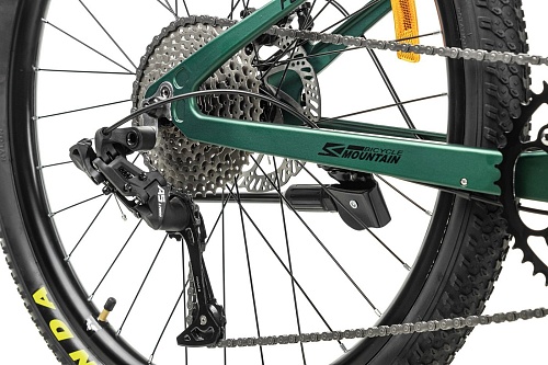 Велосипед Nialanti Fusion 1.0 MD 26 2024 (зеленый/синий, разобранный, в коробке)