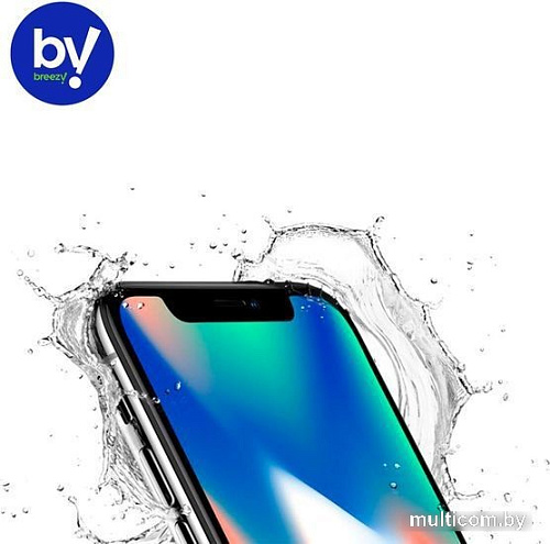 Смартфон Apple iPhone X 64GB Воcстановленный by Breezy, грейд C (серебристый)