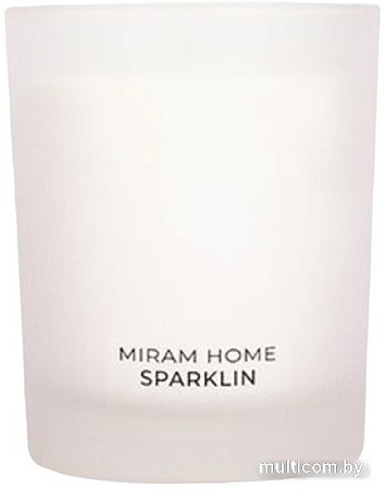 Свеча Miram Розовое шампанское Sparklin 4012124 (200г)