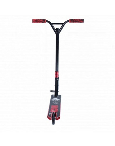 Трюковый самокат Ateox Vice 2023 (черный/красный)