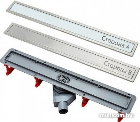 Трап/канал Pestan Confluo Premium White Glass Line 650