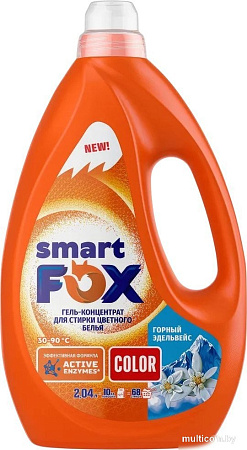 Гель для стирки Smart FOX Color Горный эдельвейс 190010 (2.04 л)