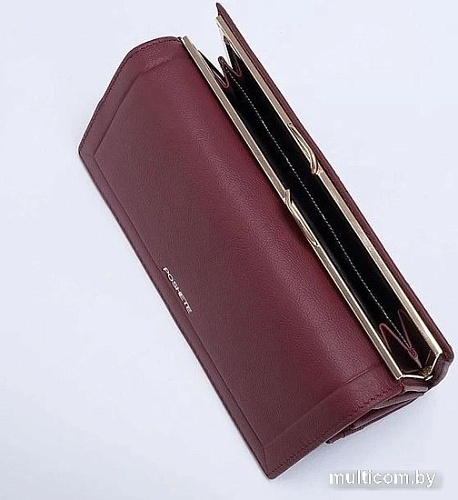 Кошелек Poshete 827-4061-1-DRD (бордовый)
