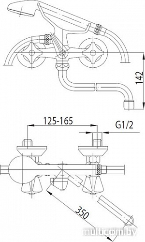 Смеситель Armatura Standard 304-298-00