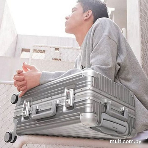 Чемодан-спиннер Ninetygo All-round Guard Luggage 28&quot; (серебристый)