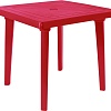 Стол Алеана Квадратный 80х80 см (бордовый)