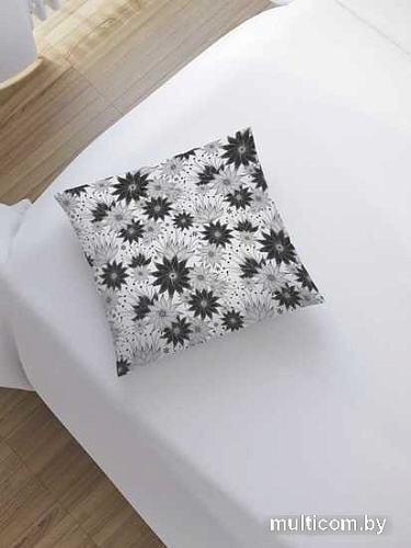 Чехол на подушку JoyArty Цветочные узоры sl_13560