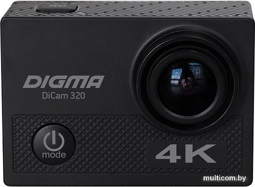 Экшен-камера Digma DiCam 320 DC320 (черный)