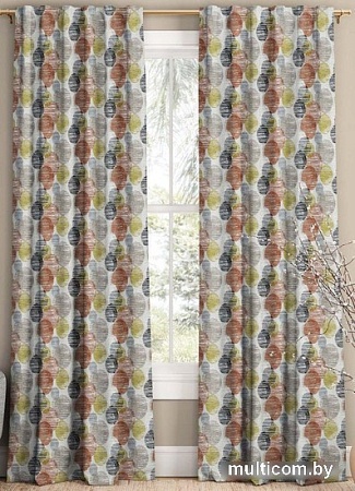 Комплект штор Pasionaria Мело 340x270 (2 шт, желтый)