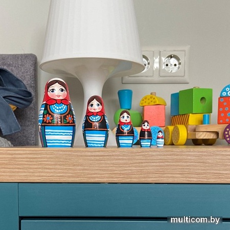 Развивающая игра Брестская Матрешка В польском народном костюме (набор 5 шт)