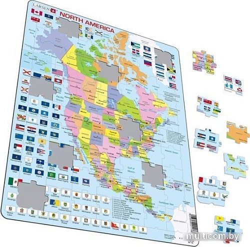 Пазл Larsen Северная Америка K17-RU