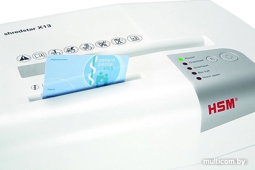 Шредер HSM Shredstar X13 (4.0x37) (белый)