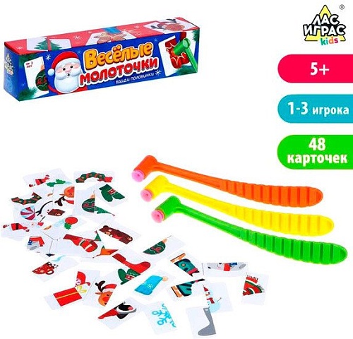 Развивающая игра Лас Играс Веселые молоточки 4862838