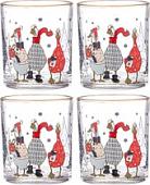 Набор стаканов для воды и напитков Agness 887-469 (4 шт)