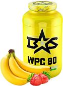 Протеин Binasport WPC 80 (2000г, клубника/банан)
