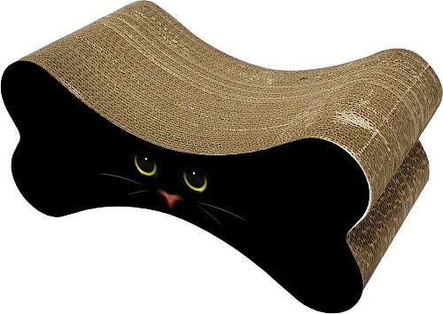 Когтеточка Zoonik Кость. Глаза на черном 22389-3