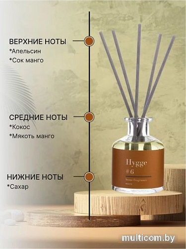 Аромадиффузор Arida Home Hygge №6 Манго (50 мл)