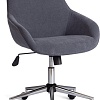 Офисное кресло TetChair Dublin хром/вельвет (графит)
