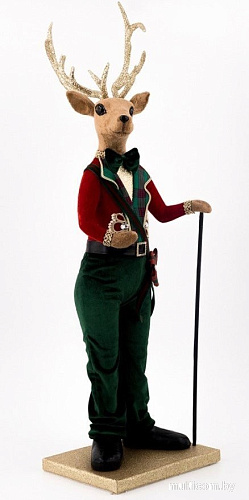 Arya Deer Gentleman (зеленый/красный)