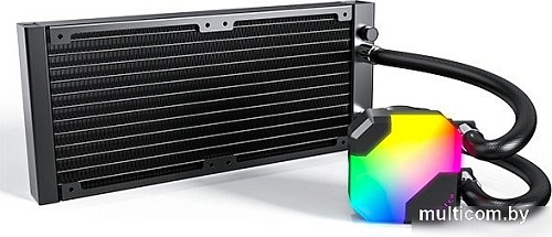 Жидкостное охлаждение для процессора Montech HyperFlow ARGB 240 (черный)