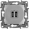 Розетка Type-C Legrand Etika 672435 (алюминий)