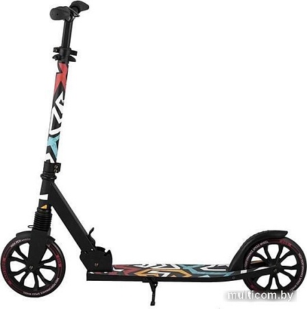 Двухколесный подростковый самокат Maxiscoo A1-205 MSC-A205-1GR (граффити)