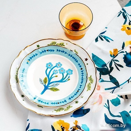 Тарелка обеденная Bitossi Botanica BOT00202 (маргаритка)