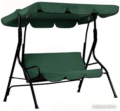 Садовые качели National Tree Company Simple с тентом К-1 DS-186 (зеленый)