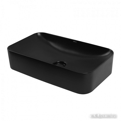 Умывальник Abber Rechteck AC2204MB (черный матовый)