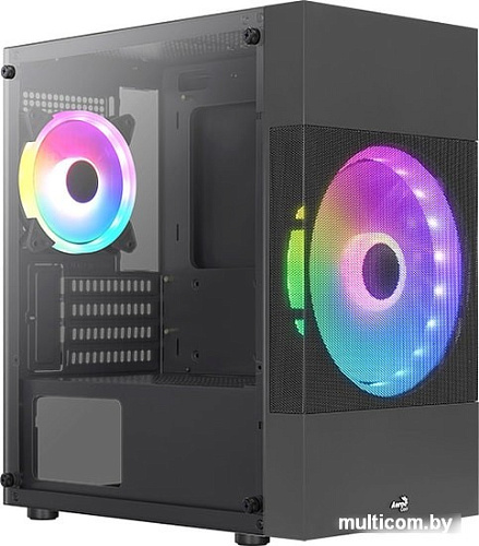 Корпус AeroCool Atomic Lite-G-BK-V2