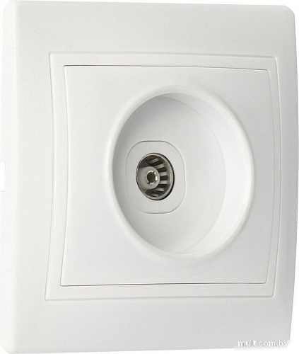 Розетка телевизионная SmartBuy Венера SBE-01w-S1-TV