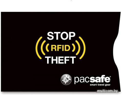 Кредитница Pacsafe RFIDsleeve 25 10360100 (черный)