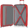 Чемодан-спиннер American Tourister SoundBox Coral Red 67 см