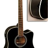 Электроакустическая гитара Flight AD-200 CEQ BK