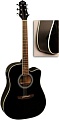 Электроакустическая гитара Flight AD-200 CEQ BK