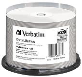 DVD-R диск Verbatim DVD-R 4.7GB 16x DataLifePlus по 50 шт. CakeBox