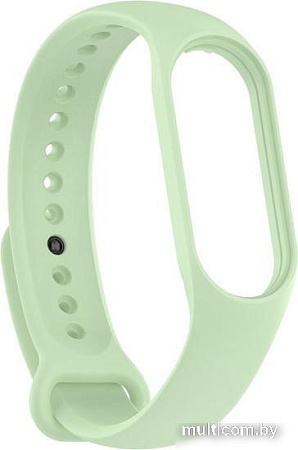 Ремешок Rumi силиконовый для Xiaomi Smart Band 7 (зеленый чай)