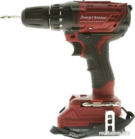 Дрель-шуруповерт Энергомаш Гарант ДШ1-20Л (с 2-мя АКБ, кейс)