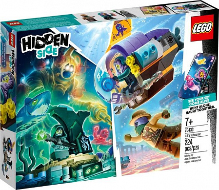 Конструктор LEGO Hidden Side 70433 Подводная лодка Джей-Би