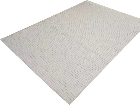 Ковер для жилой комнаты Radjab Carpet Сканди Сизаль Прямоугольник 10658A 12289RK (2.4x3.4, Krem/Krem)