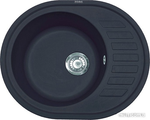 Кухонная мойка ZorG Roso 62 (горький шоколад)
